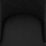 Gavin/Devo 7pc Dining Set in Black with Black Chair 207-360_087BK 207 360 087BK 9