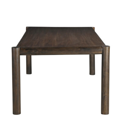 Advik and Bexley 7pc Dining Set - Mocha Table and Black and Dark Walnut Chairs 207-455MOC_234BLK 207 455MOC 234BLK 3