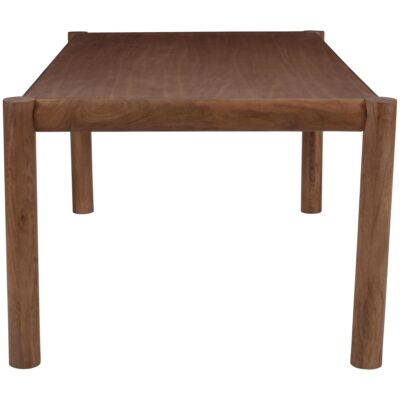 Advik and Caden 7pc Dining Set - Walnut Table and Moss Chairs 207-455WAL_993MOS 207 455WAL 993MOS 3