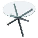 Suzette/Zuni 5pc Dining Set in Black with Black Chair 207-476_581PUBK 207 476 581PUBK 2