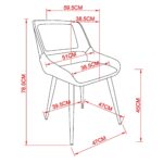 Suzette/Hudson 5pc Dining Set in Black with Black Chair 207-476_582PUBK 207 476 582PUBK LDC