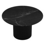 Jilsa/Kazan 5pc Dining Set - Black Table with Ivory & Black Chair 207-551BLK_904IV 207 551BLK 904IV 3