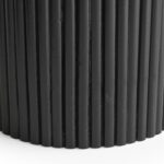 Jilsa/Kazan 5pc Dining Set - Black Table with Ivory & Black Chair 207-551BLK_904IV 207 551BLK 904IV 5