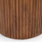 Jilsa/Amara 5pc Dining Set - Walnut & White Table with Beige Chair 207-551WAL_933BG 207 551WAL 933BG 5