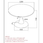 Zilo/Zeke 7pc Dining Set in Faux Marble and Black with Charcoal Chair 207-671LBK_090CH 207 671LBK 090CH LDT