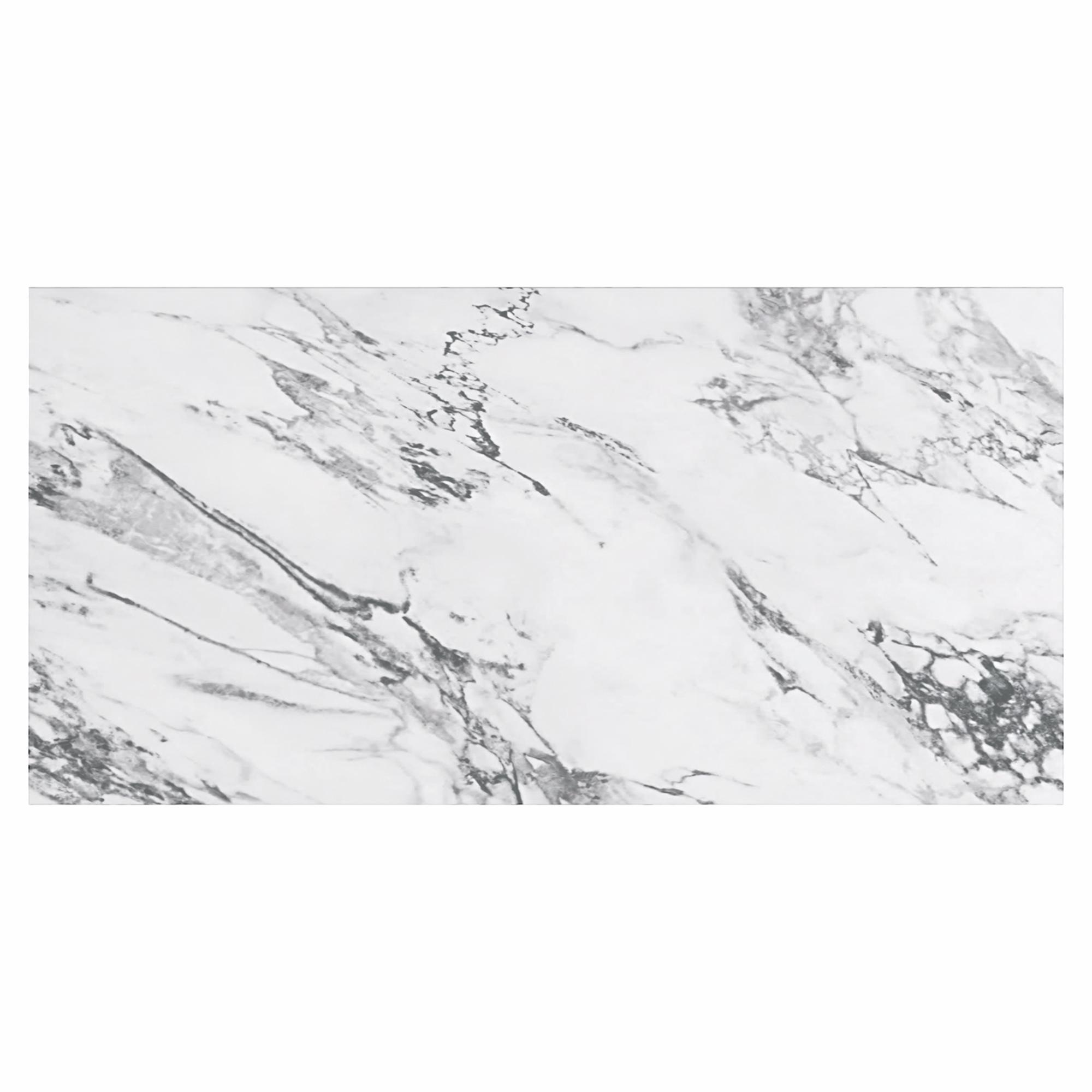 Aurelia and Bexley 7pc Dining Set - Bulgari White Table and Black and Dark Walnut Chairs 5 Aurelia and Bexley 7pc Dining Set - Bulgari White Table and Black and Dark Walnut Chairs - Image 5