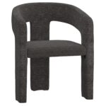 Sangra/Amara 7pc Dining Set - Natural Table with Charcoal Chair 207-751NATLG_933CH 207 751NATLG 933CH 6
