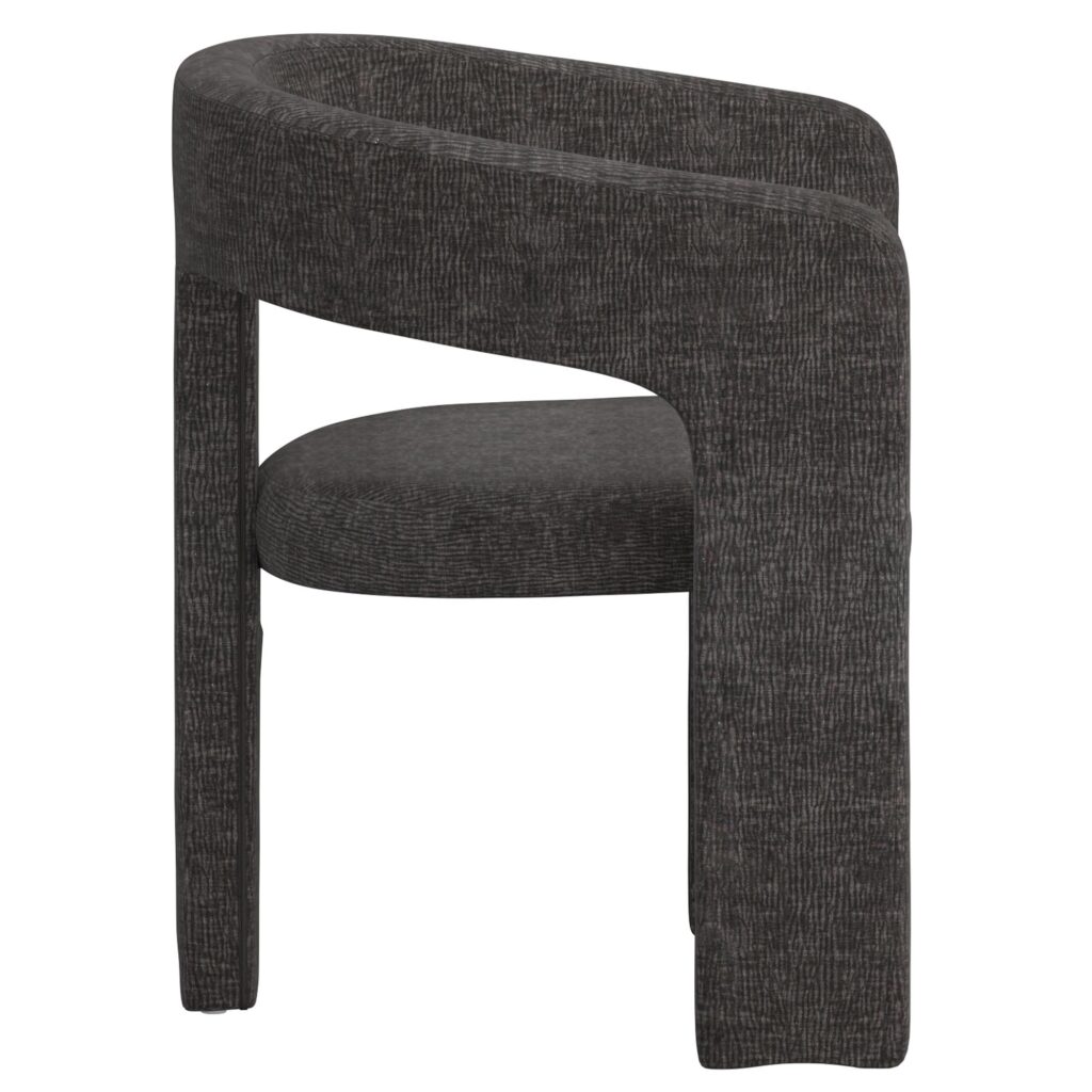 Sangra/Amara 7pc Dining Set - Natural Table with Charcoal Chair - Image 9
