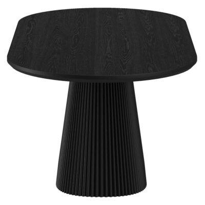 Tovas/Bexley 7pc Dining Set - Black Oval Table with Mushroom Chair 14 Tovas/Bexley 7pc Dining Set - Black Oval Table with Mushroom Chair 207-782BKLG_234MSH 207 782BKLG 234MSH 2