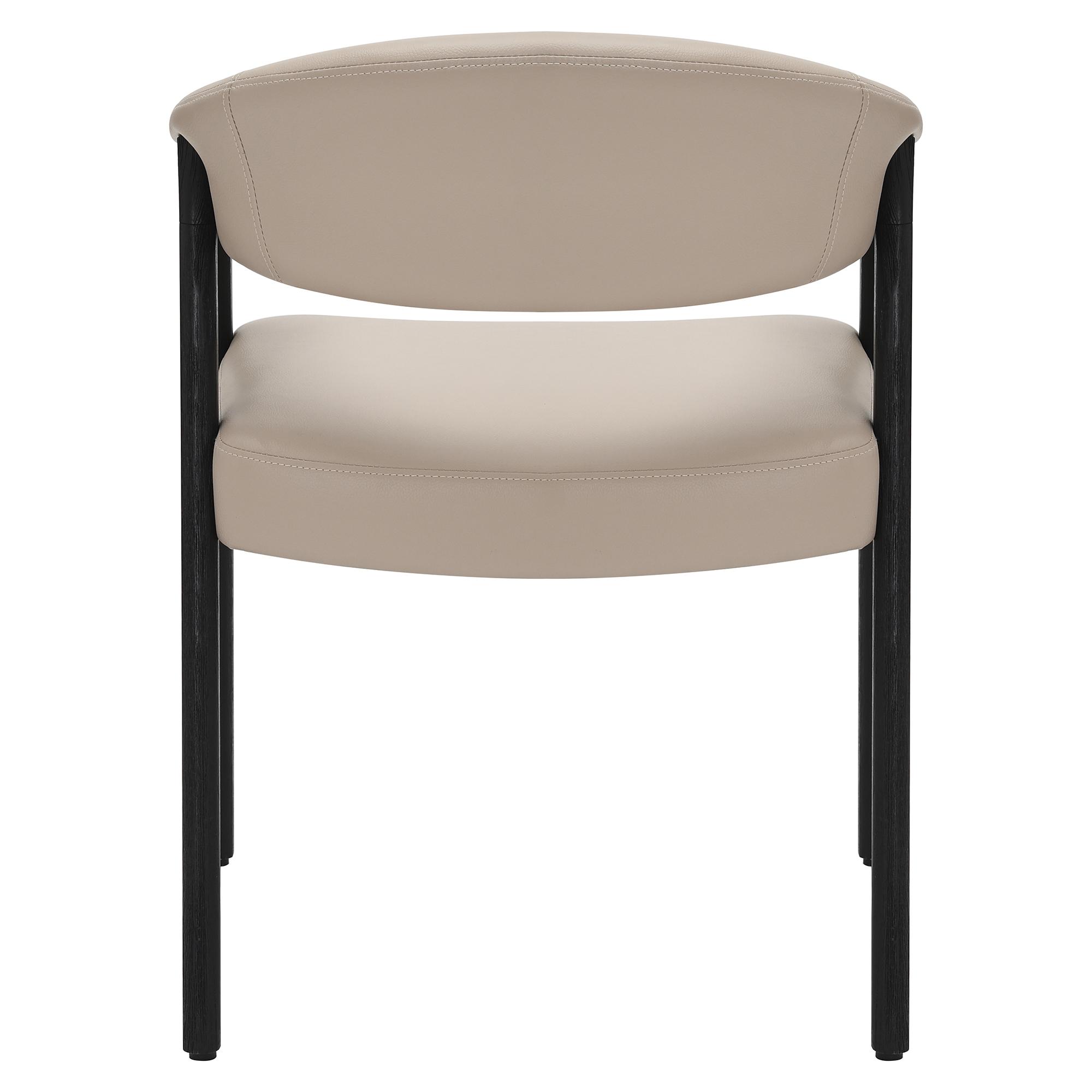 Tovas/Bexley 7pc Dining Set - Black Oval Table with Mushroom Chair 8 Tovas/Bexley 7pc Dining Set - Black Oval Table with Mushroom Chair - Image 8