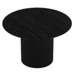 Tovas/Caprese 5pc Dining Set - Black Table with Black Chair 207-782BLK_269BLK 207 782BLK 269BLK 3