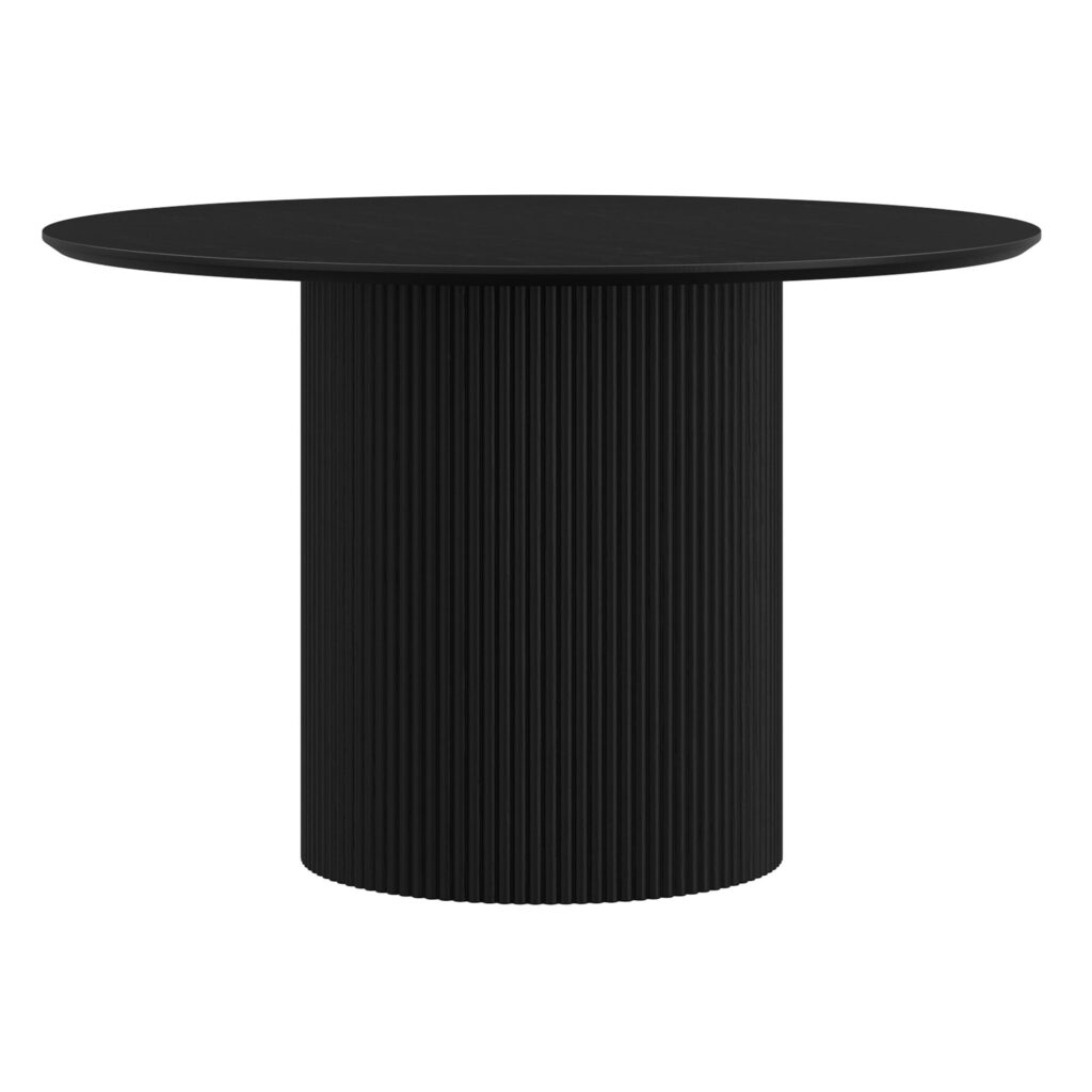 Tovas/Caprese 5pc Dining Set - Black Table with Black Chair - Image 5