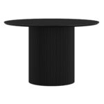 Tovas/Caprese 5pc Dining Set - Black Table with Black Chair 207-782BLK_269BLK 207 782BLK 269BLK 4