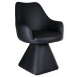 Tovas/Caprese 5pc Dining Set - Black Table with Black Chair 207-782BLK_269BLK 207 782BLK 269BLK 6