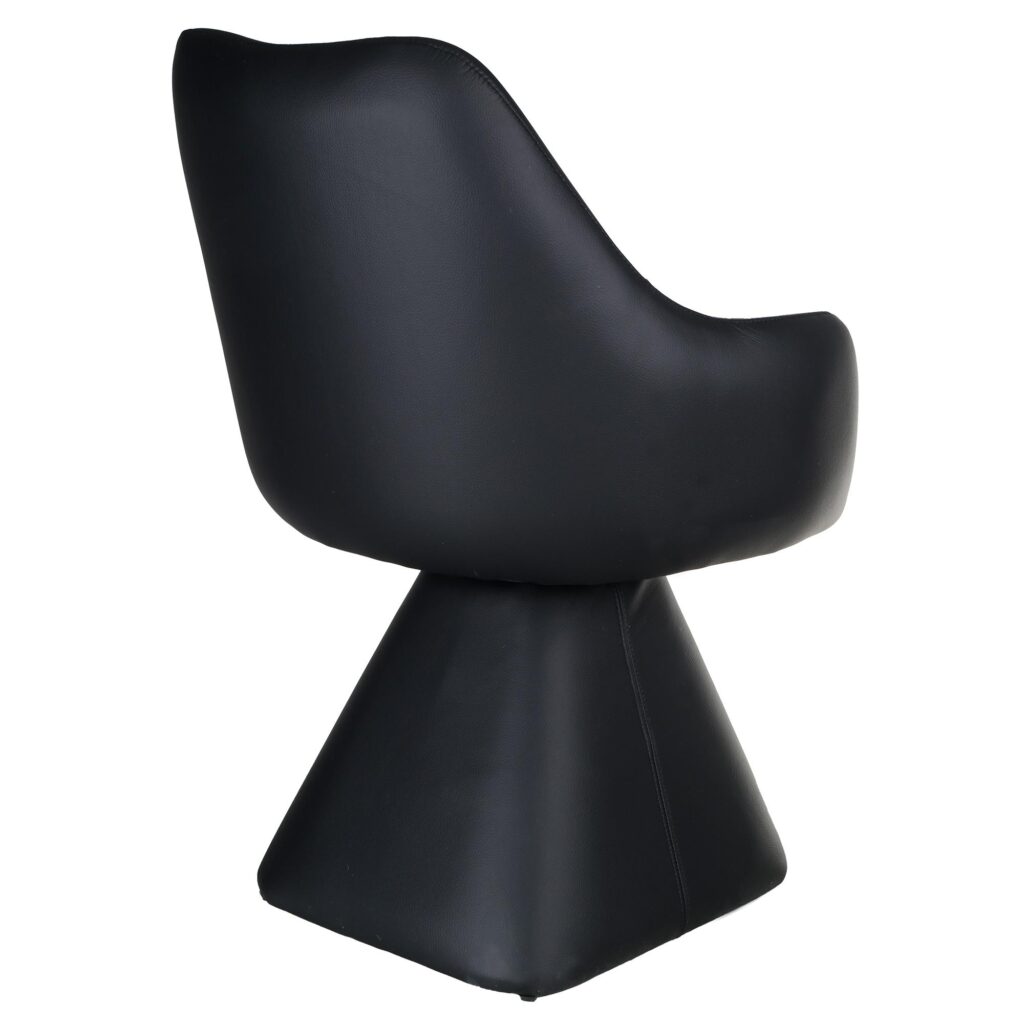 Tovas/Caprese 5pc Dining Set - Black Table with Black Chair - Image 8