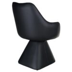 Tovas/Caprese 5pc Dining Set - Black Table with Black Chair 207-782BLK_269BLK 207 782BLK 269BLK 7