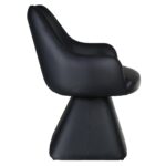 Tovas/Caprese 5pc Dining Set - Black Table with Black Chair 207-782BLK_269BLK 207 782BLK 269BLK 8