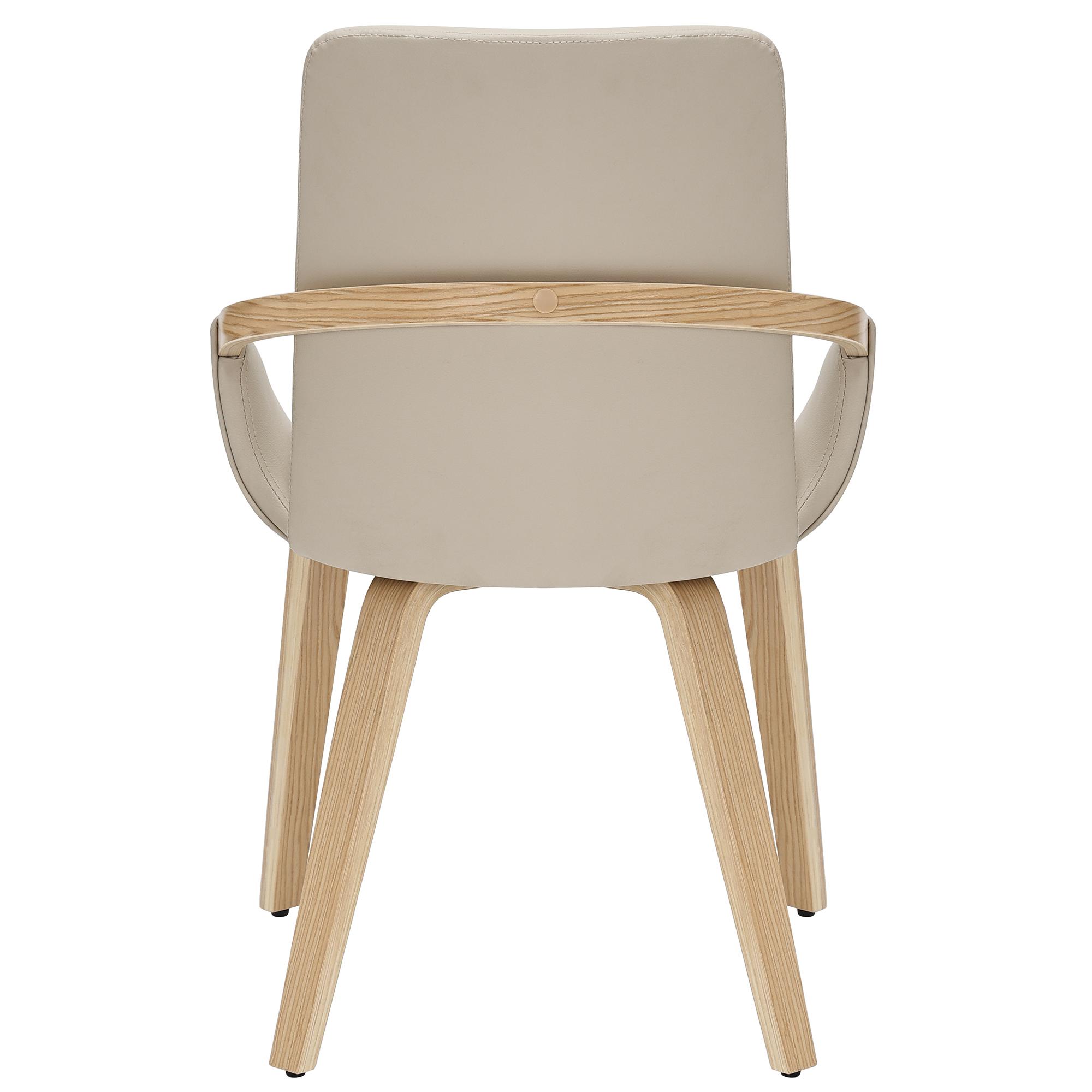 Tovas/Caspian 7pc Dining Set - Ivory Oval Table with Sand Chair 8 Tovas/Caspian 7pc Dining Set - Ivory Oval Table with Sand Chair - Image 8