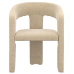 Tovas/Amara 5pc Dining Set - Ivory Table with Beige Chair 207-782IV_933BG 207 782IV 933BG 8
