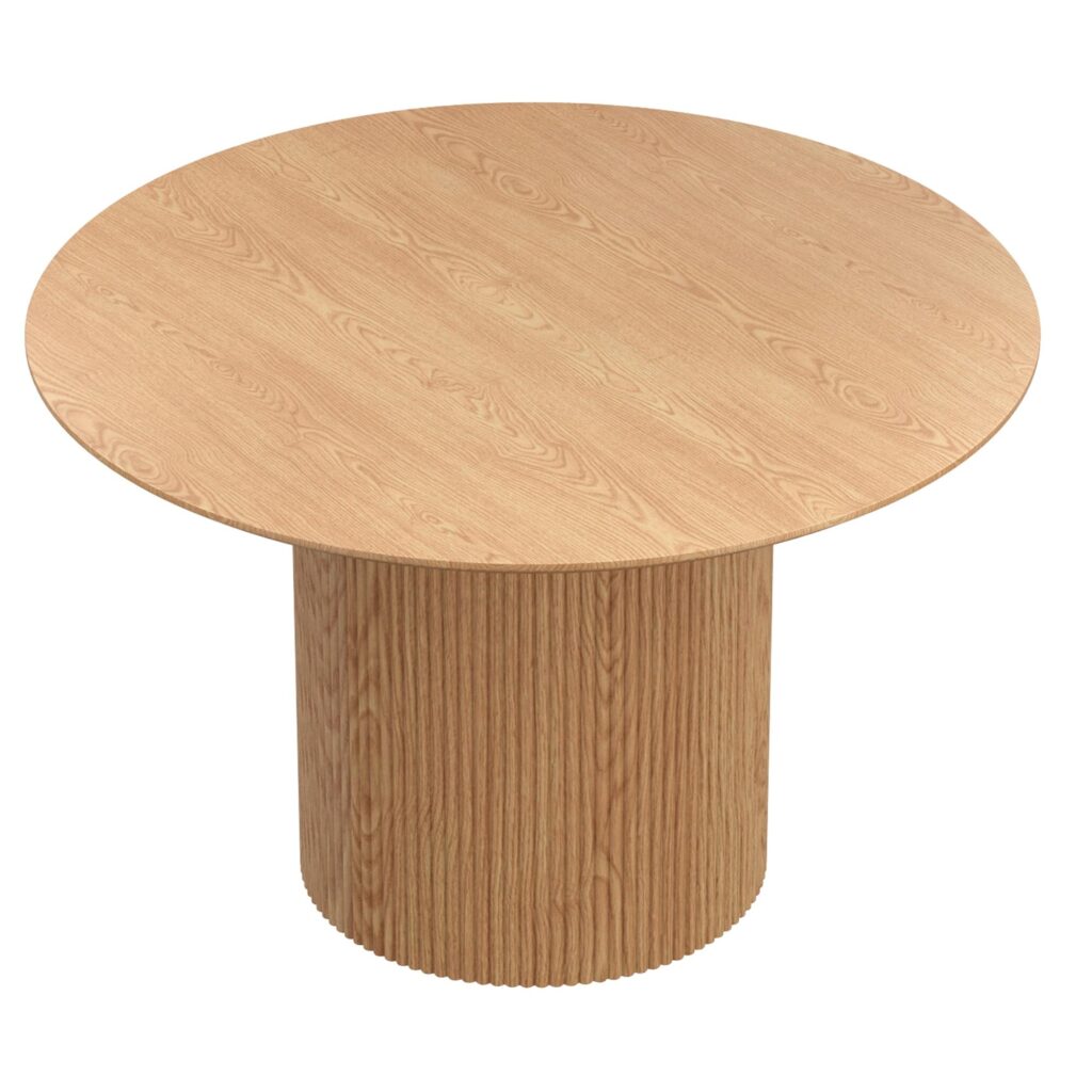 Tovas/Elias 5pc Dining Set - Natural Table with Natural Chair - Image 3