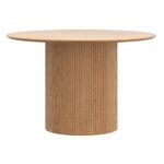 Tovas/Elias 5pc Dining Set - Natural Table with Natural Chair 207-782NAT_849NAT 207 782NAT 849NAT 3