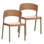 Tovas/Elias 5pc Dining Set - Natural Table with Natural Chair 207-782NAT_849NAT 207 782NAT 849NAT 9