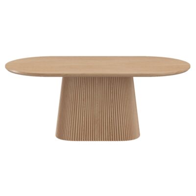 Tovas/Orias 7pc Dining Set - Natural Table with Light Oak Chair 207-782NTLG_660LTK 207 782NTLG 660LTK 3