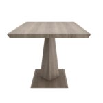 Eclipse/ Caprese 7pc Dining Set - Washed Oak Table with Beige Chair 207-860OK_269BEG 207 860OK 269BEG 3