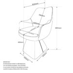 Eclipse/ Caprese 7pc Dining Set - Washed Oak Table with Beige Chair 207-860OK_269BEG 207 860OK 269BEG LDC