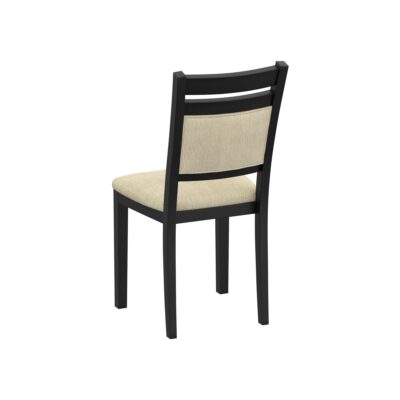 Conrad 3pc Dining Set in Black 207-863BLK_3PC 207 863BLK 3PC 7