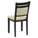 Conrad 5pc Dining Set in Black 207-863BLK_5PC 207 863BLK 5PC 7