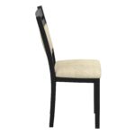 Conrad 5pc Dining Set in Black 207-863BLK_5PC 207 863BLK 5PC 8