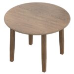 Conrad/Lyna 5pc Dining Set in Walnut with Beige Chair 207-863WAL_250BG 207 863WAL 250BG 3