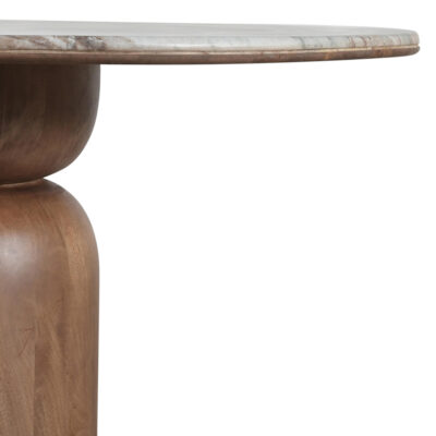 Martina and Khari 5pc Dining Set - Walnut Table and Walnut Chairs 207-929_256WAL 207 929 256WAL 4