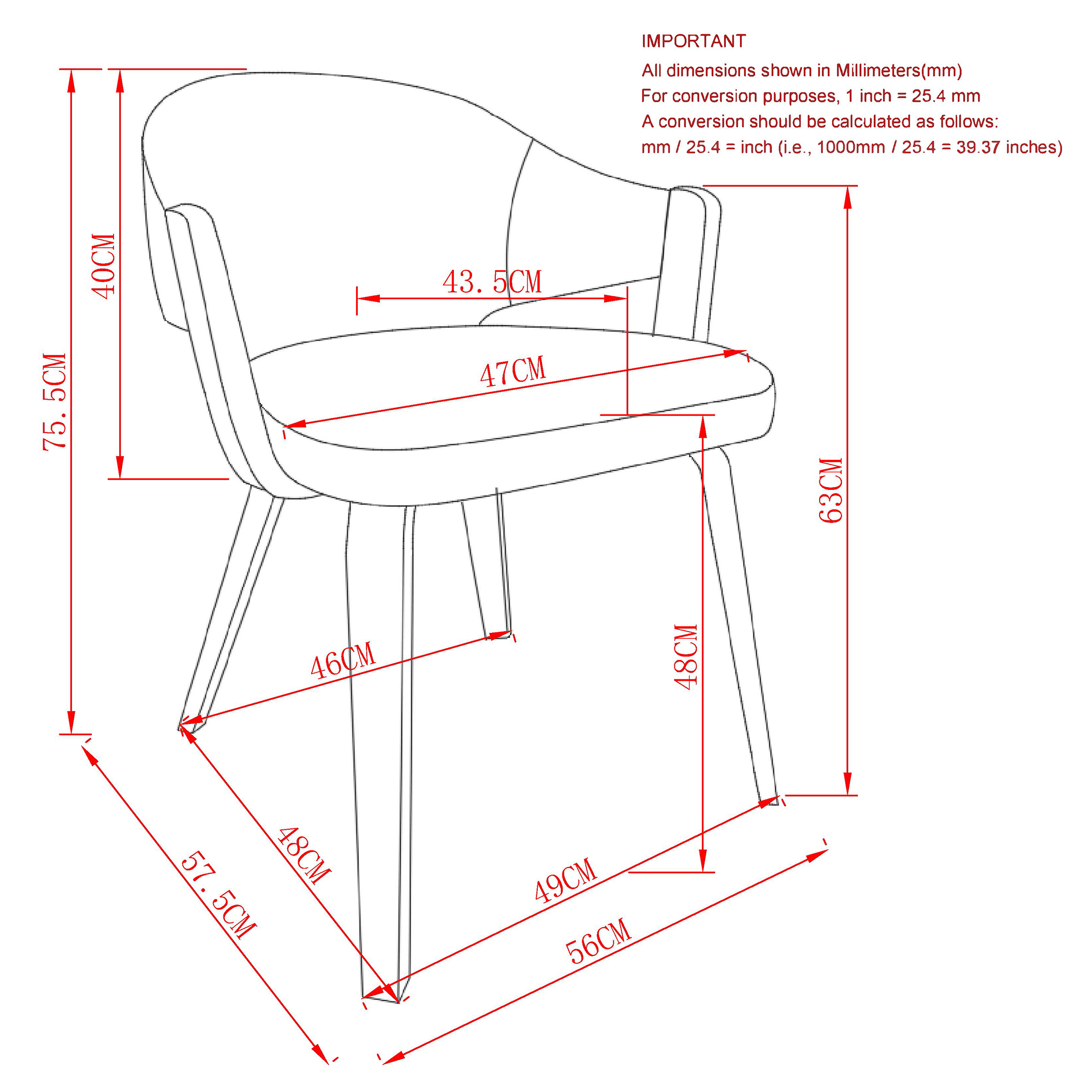 Bazul and Freya 7pc Dining Set - Mocha Table and Toffee and Walnut Chairs 11 Bazul and Freya 7pc Dining Set - Mocha Table and Toffee and Walnut Chairs - Image 11
