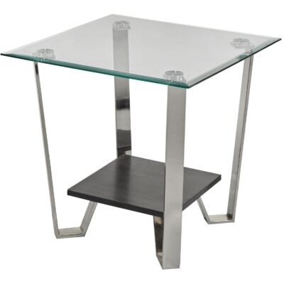 Avalon End Table - Silver