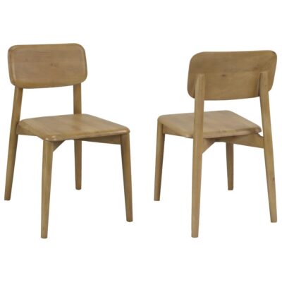 Stephano Dining Chair - Set of 2 - Oak