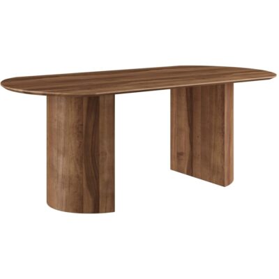 Fresno Dining Table - Light Brown