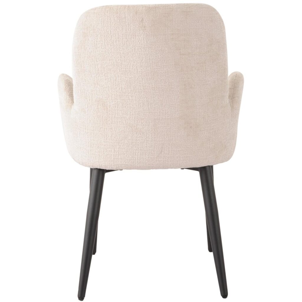 Allora Dining Chair - Set of 2 - Beige - Image 5
