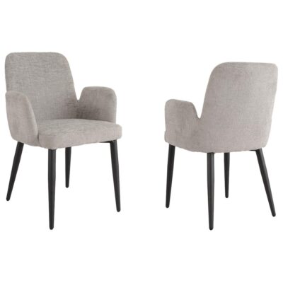 Allora Dining Chair - Set of 2 - Grey