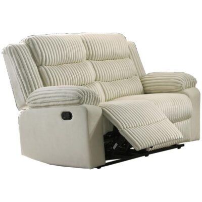 Romilly Recliner Love Seat - Cream