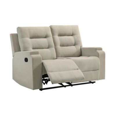 Hudson Recliner Love Seat - Beige