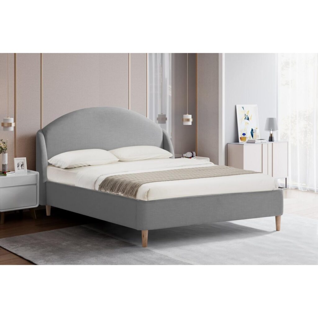 Rudi 3-Piece King Bed - Grey - Image 2