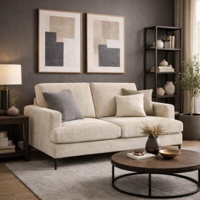 Sienna Love Seat - Beige 240997 240997 6