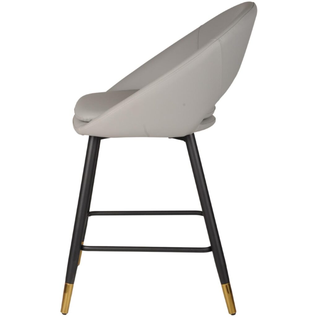 Mila Counter Stool - Set of 2 - Grey - Image 5