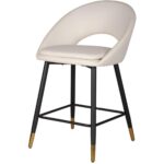 Mila Counter Stool - Set of 2 - White 24492 24492 4