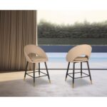 Mila Counter Stool - Set of 2 - Beige 24493 24493 2