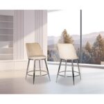 Nova Counter Stool - Set of 2 - Beige 24511 24511 2