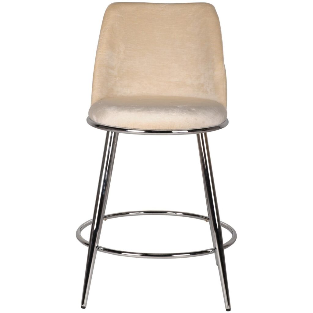 Nova Counter Stool - Set of 2 - Beige - Image 3