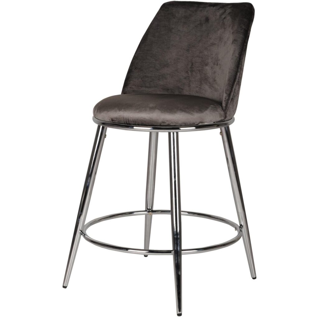 Nova Counter Stool - Set of 2 - Grey - Image 4